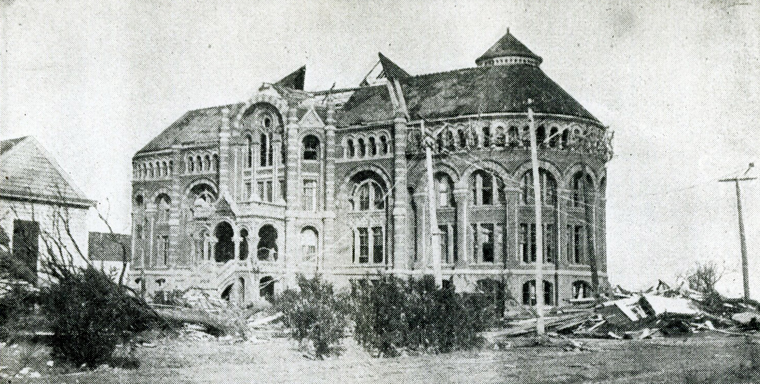 Old Red after the 1900 Storm